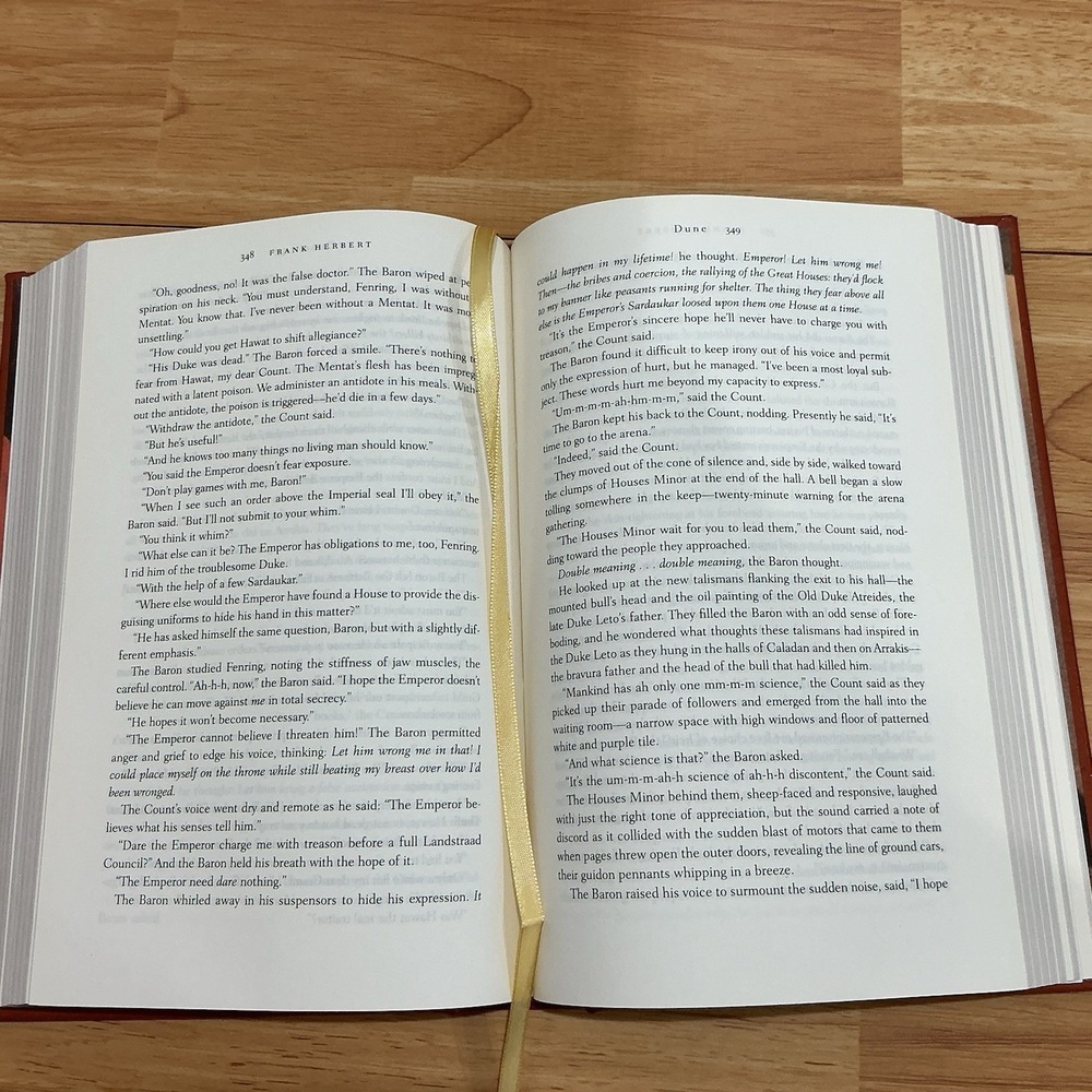 Dune Frank Herbert - Barnes & Noble Exclusive Leather Collectible Hardcover 2005 - Picture 9 of 10